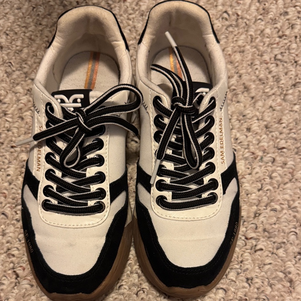 Black and White Men's Shoes